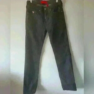 GUESS mens Lincoln slim straight black jeans size  29. Never worn.
